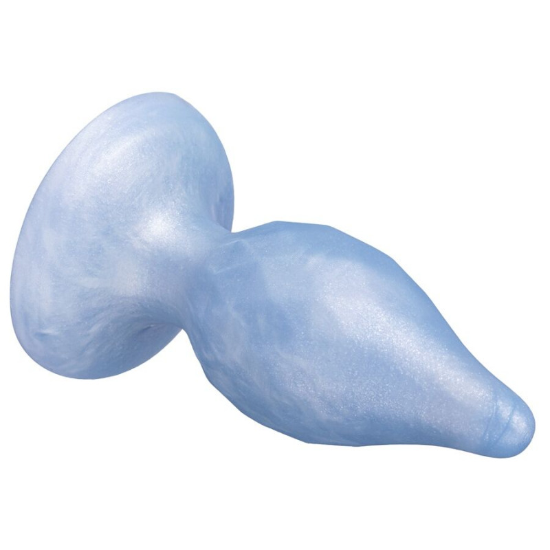 Diamond Plug Anal Termo Reactivo Azul Perla