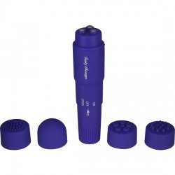 Stimulateur avec Embouts Interchangeables Lilas