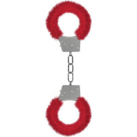 Initiation Menottes en Fourrure Rouge