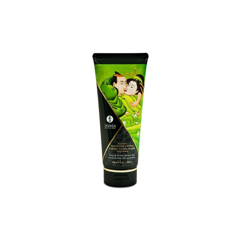 Crème de Massage aux Poires et Thé Vert Exotique 200 ml