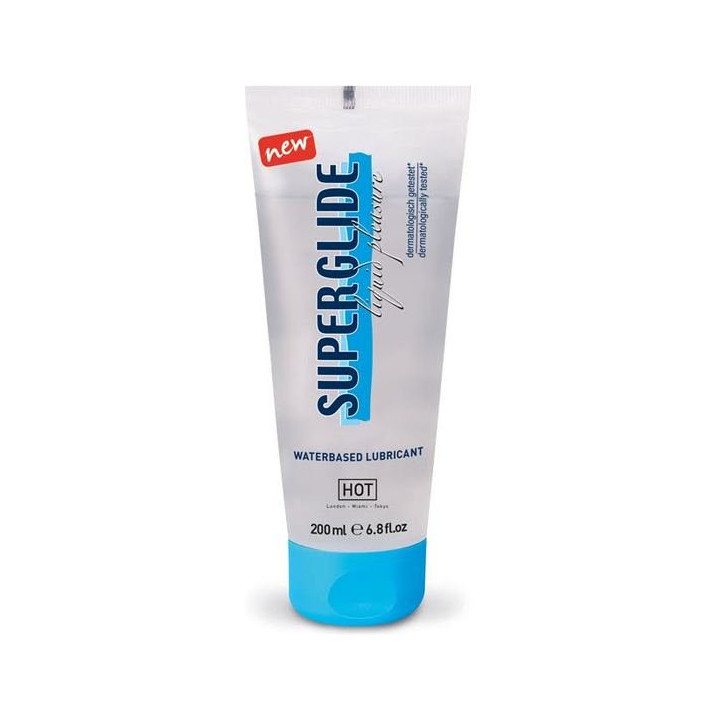 Superglide Liquid Pleasure Lubrifiant à Base d'Eau 200 ml