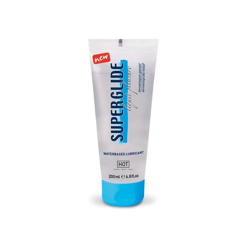 Superglide Liquid Pleasure Lubrifiant à Base d'Eau 200 ml