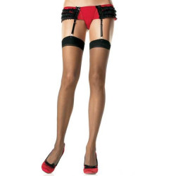 Leg Avenue Bas Noirs Plus