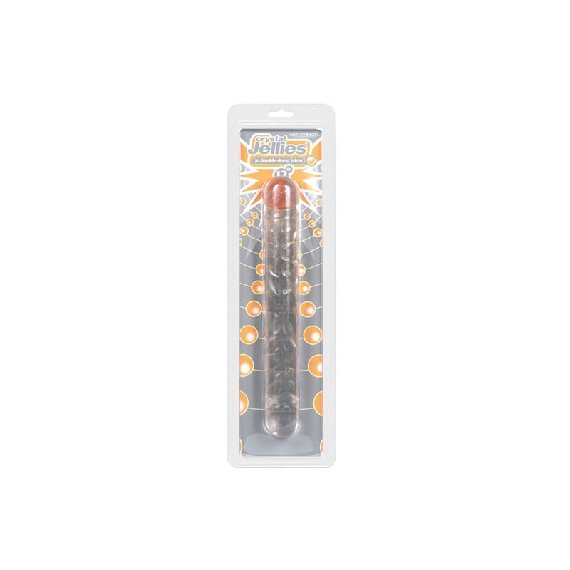 Crystal Jellies Pénis Double 30 Cm Transparent