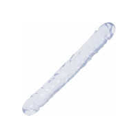 Crystal Jellies Pénis Double 30 Cm Transparent