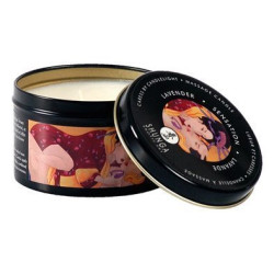 Sensation de bougie de massage Shunga de lavande