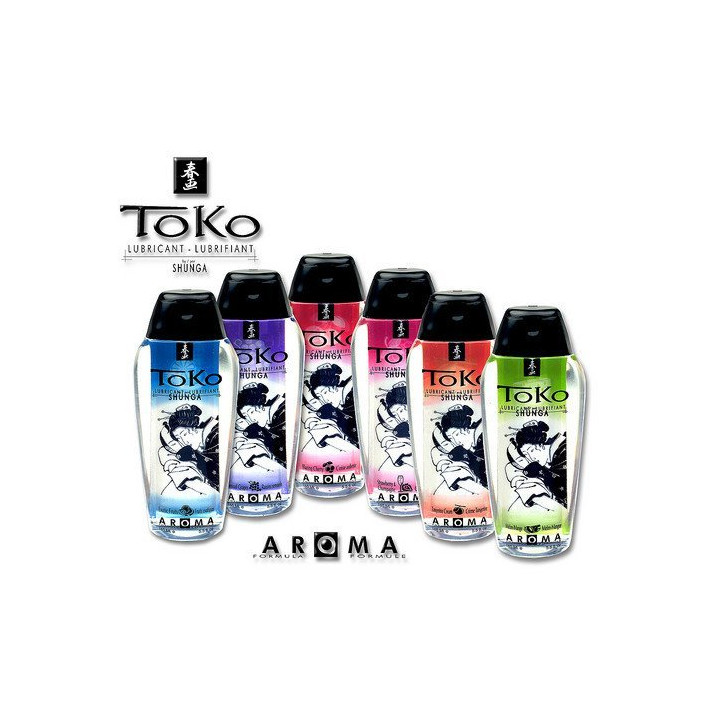 Shunga Toko Aroma Lubricante Fresas Con Cava