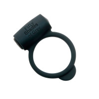 Anneau Vibrant Flexible Noir Cinquante Nuances de Grey
