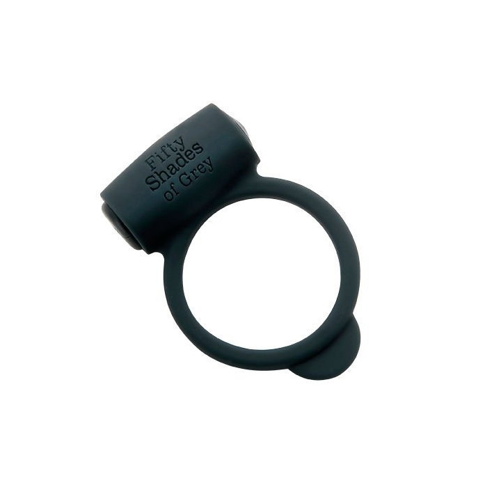 Anneau Vibrant Flexible Noir Cinquante Nuances de Grey