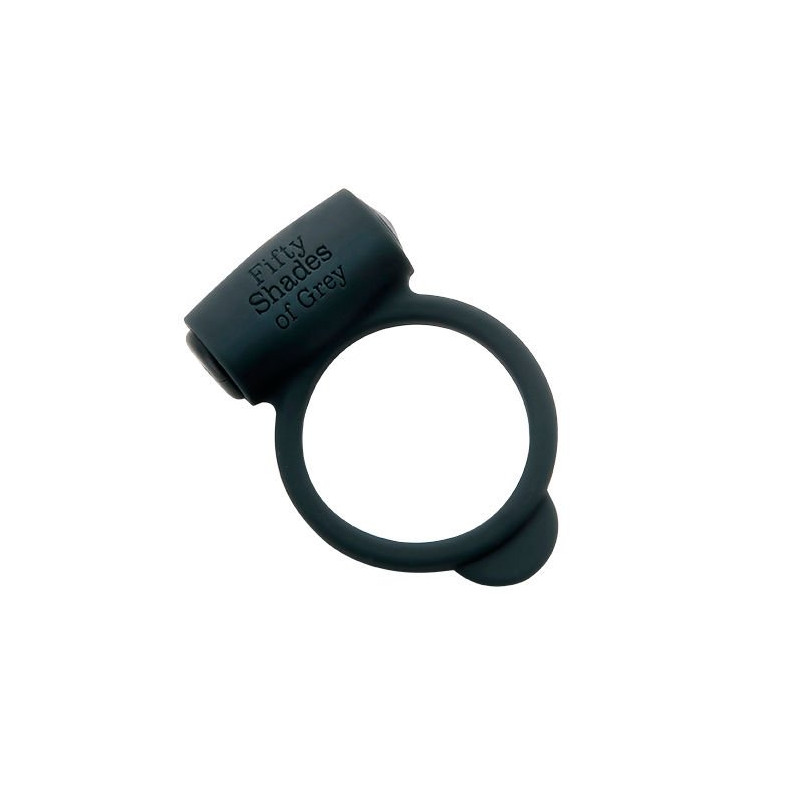Anneau Vibrant Flexible Noir Cinquante Nuances de Grey