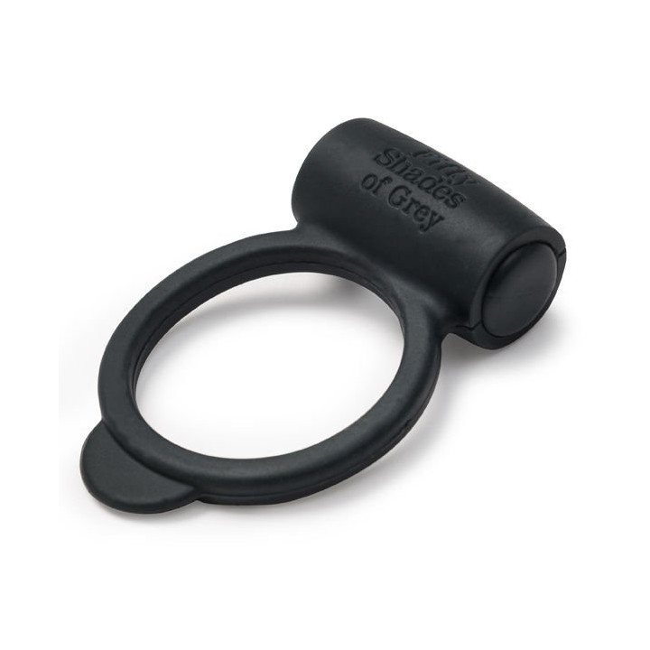 Anneau Vibrant Flexible Noir Cinquante Nuances de Grey