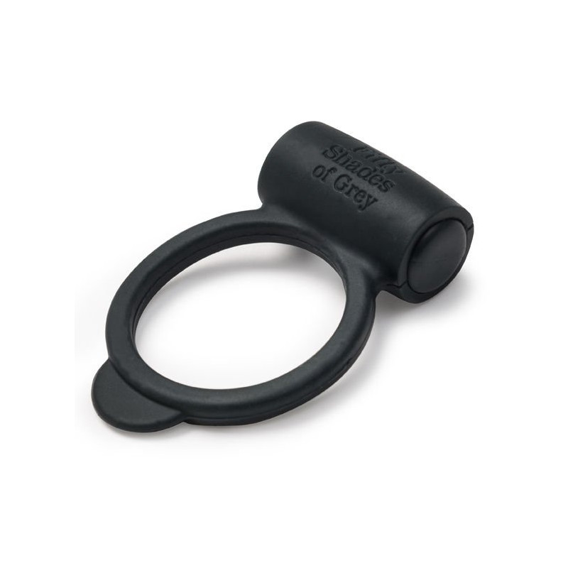 Anneau Vibrant Flexible Noir Cinquante Nuances de Grey