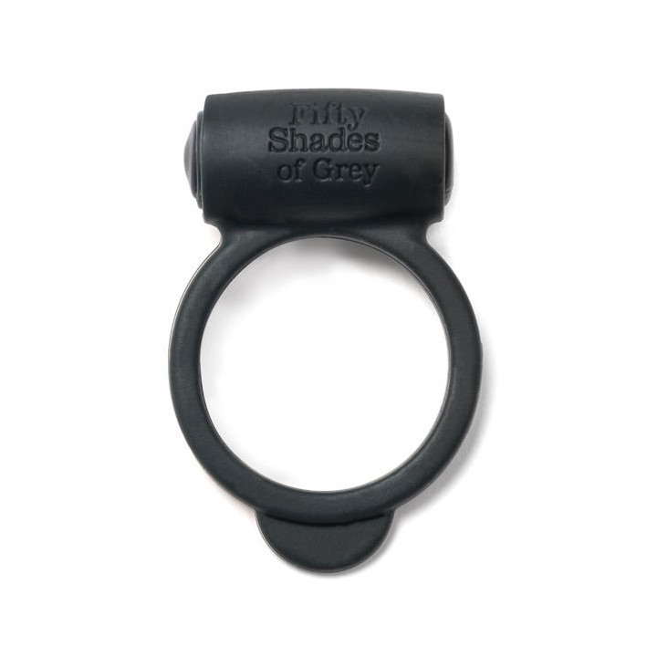 Anneau Vibrant Flexible Noir Cinquante Nuances de Grey