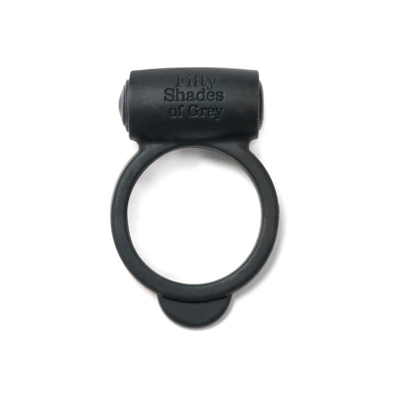Anneau Vibrant Flexible Noir Cinquante Nuances de Grey