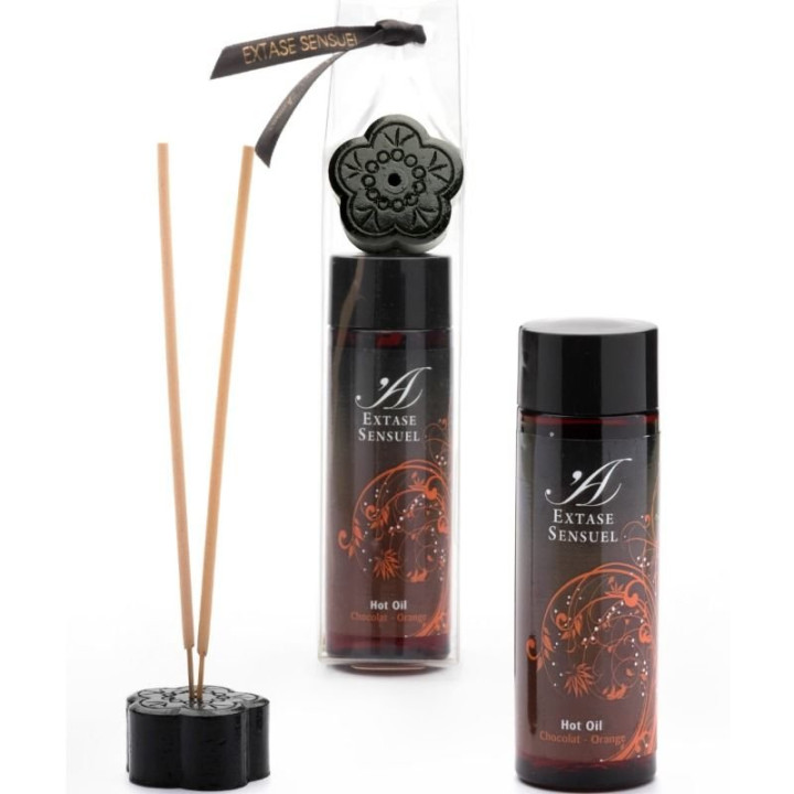 Huile Chaud Froid Chocolat Orange