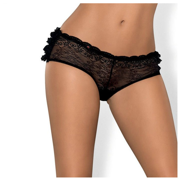 Braguitas Frillita Panties Negro
