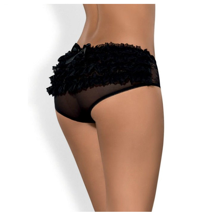 Braguitas Frillita Panties Negro