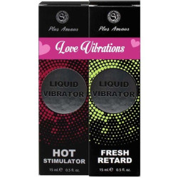Vibromasseur Liquide - Love Vibrations Kit pour Couples