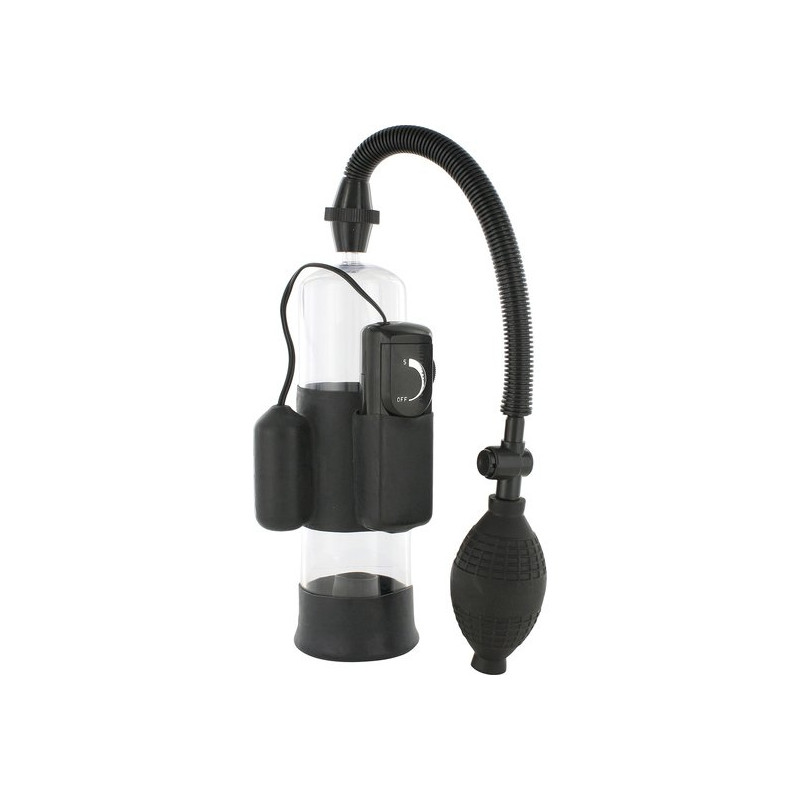 Pompe à Érection pour Pénis avec Vibromasseur