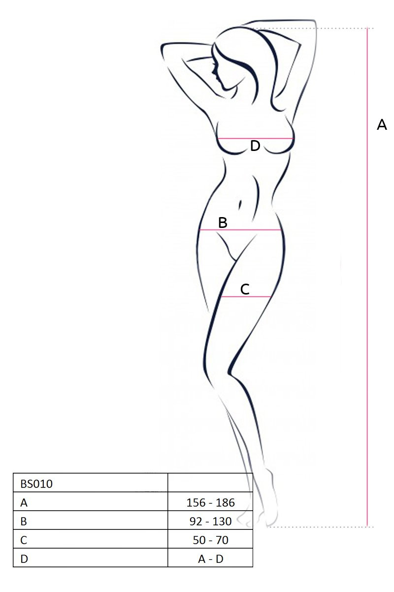 Erotic Line Catsuit Noir BS010