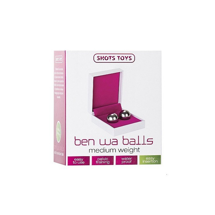 Ben Wa Balls Argentées