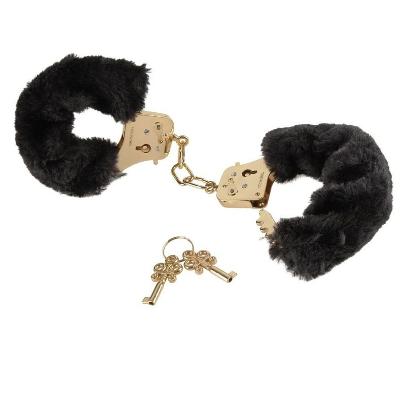 Menottes en Peluche Fetish Fantasy Gold