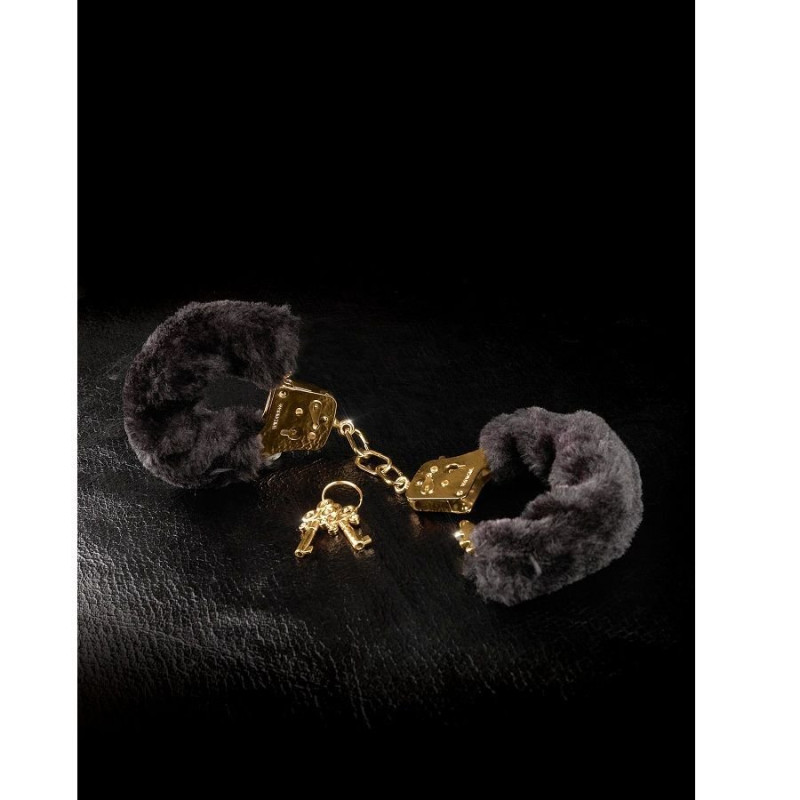 Menottes en Peluche Fetish Fantasy Gold