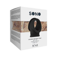 Sono Anneau pour Pénis n ° 48 et Testicules Noir