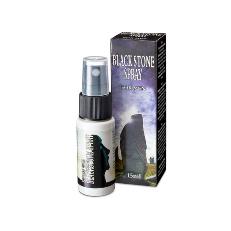 Black Stone Spray Retardateur pour Hommes