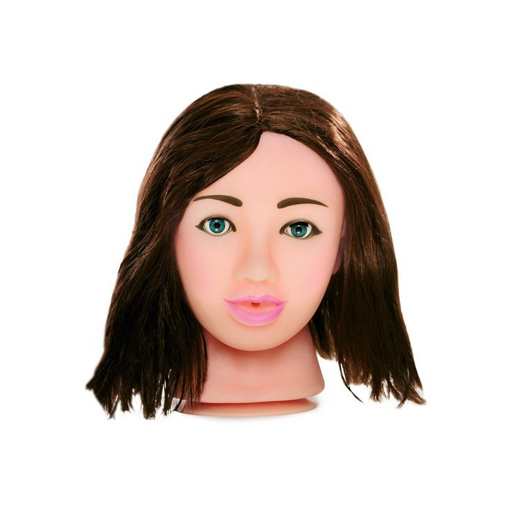 Poupée Me Mega Masturbateur Visage Châtain