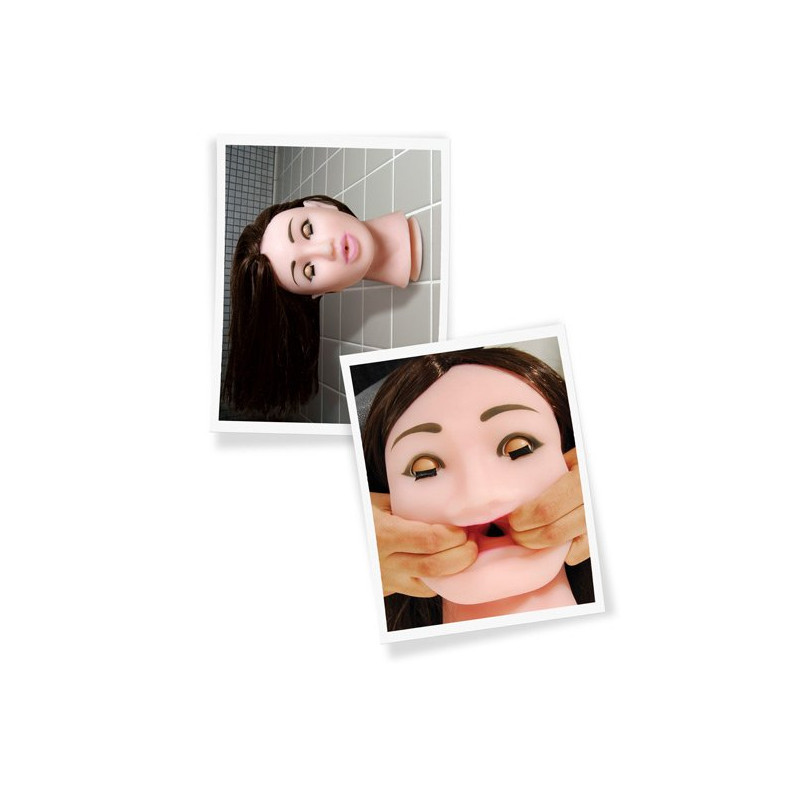 Poupée Me Mega Masturbateur Visage Châtain