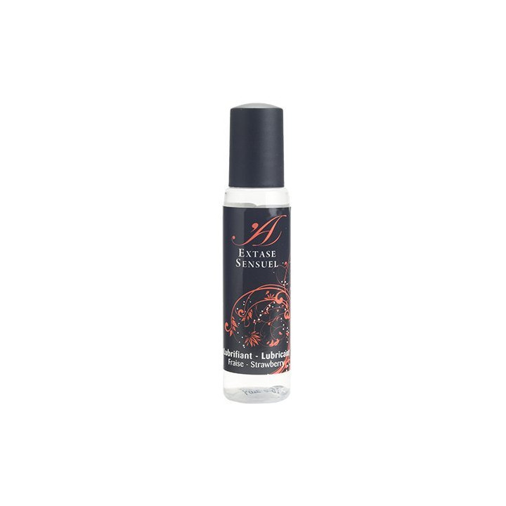 Saveur de lubrifiant fraise Extase Sensuel de voyage