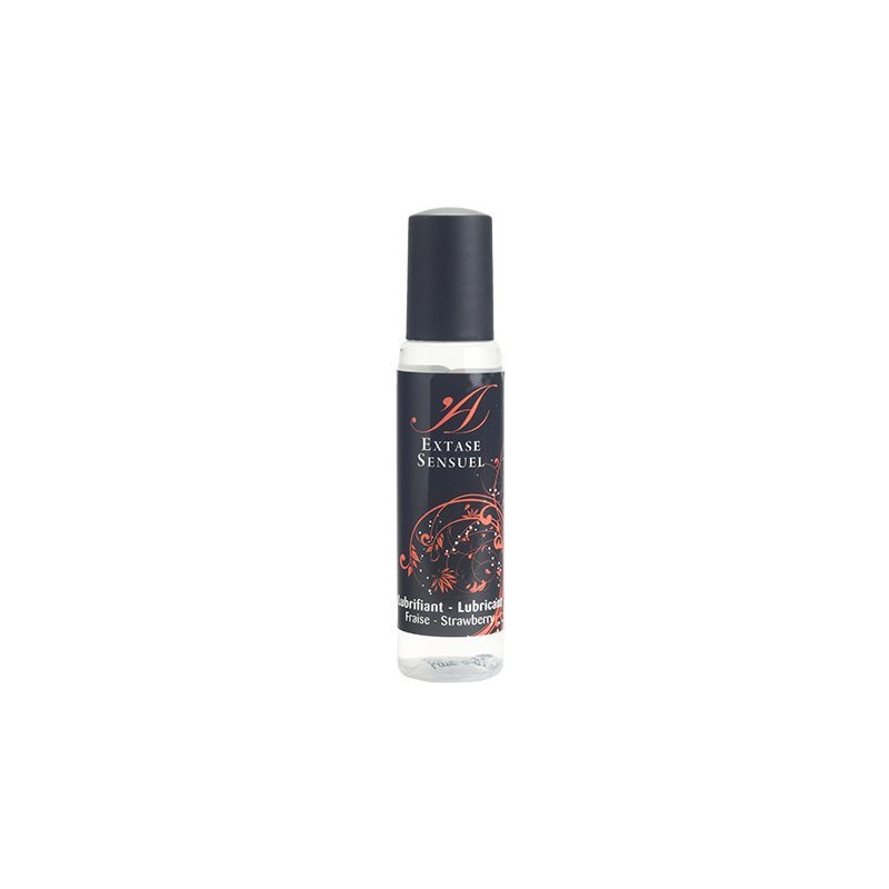 Saveur de lubrifiant fraise Extase Sensuel de voyage