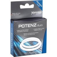Potenz Duo Anneaux Pénis Transparents Moyens