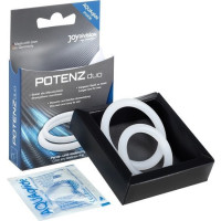 Potenz Duo Anneaux Pénis Transparents Moyens