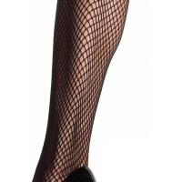 Collants en Résille avec Fente à l'Entrejambe Plus