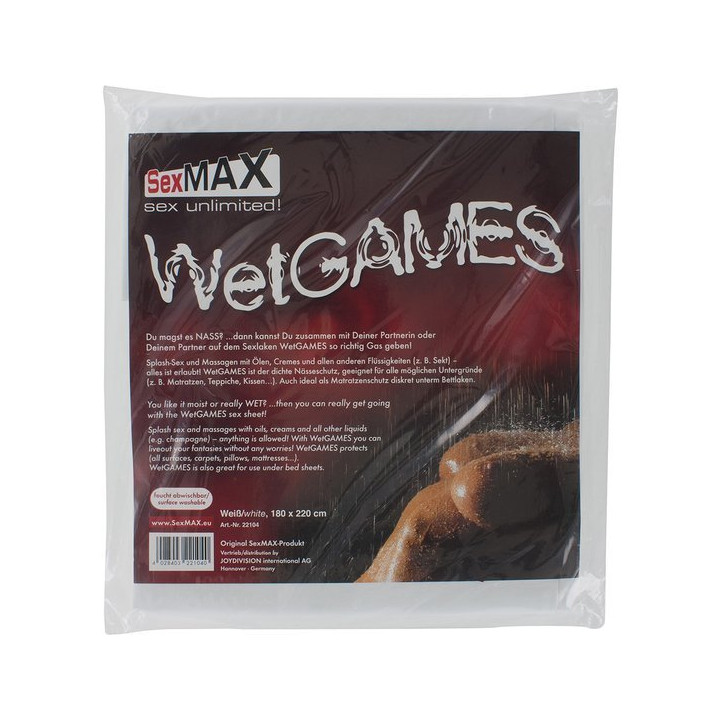 Sexmax Sábana Blanca de Plástico