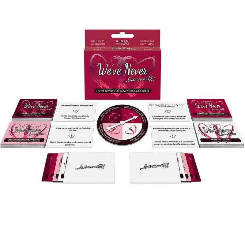We Have Never Jeu de Cartes pour Couple Je N'ai Jamais