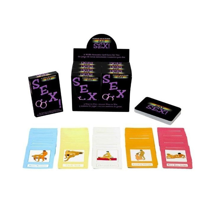 Cartes Sexe Gay avec Positions Sexuelles