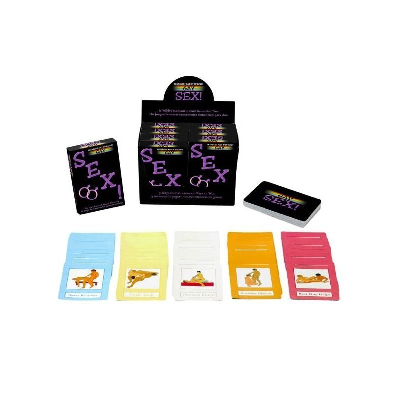 Cartes Sexe Gay avec Positions Sexuelles