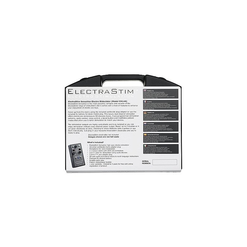 Kit Electrastim Sensavox Électrostimulation