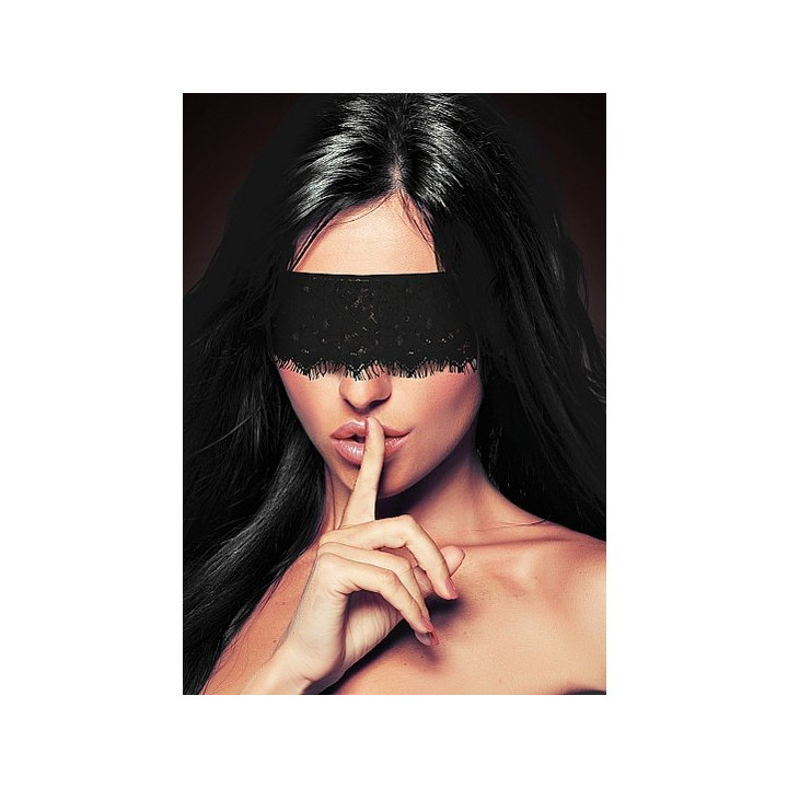 Masque Mystere en Dentelle Noir