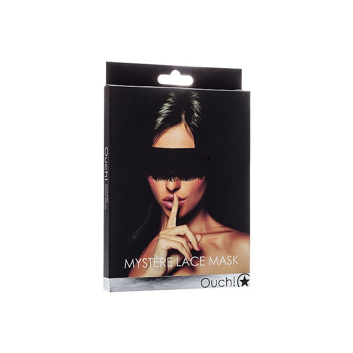 Masque Mystere en Dentelle Noir