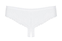 Alabastra String avec Ouverture Blanc