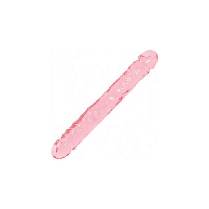 Crystal Jellies Pénis Deux Embouts 30 cm