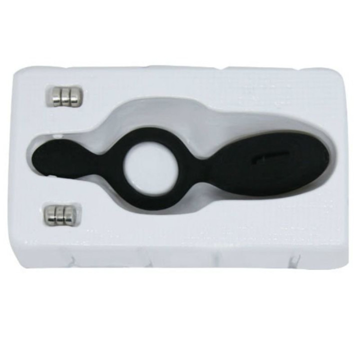 Anillo Vibrador con Estimulador Ethel Negro