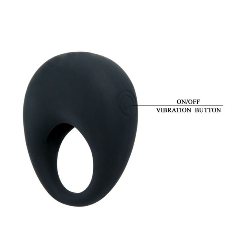Anneau Vibrant Trap de Pretty Love Noir