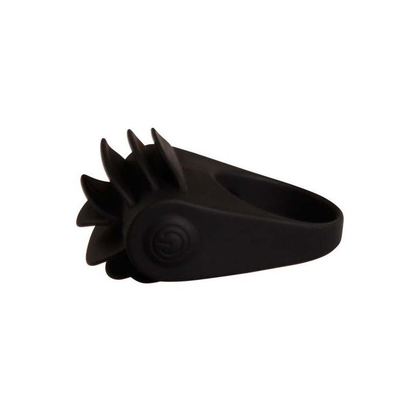 Chester Anneau Pénis Vibrant Silicone Noir