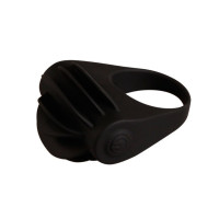 Chester Anneau Pénis Vibrant Silicone Noir