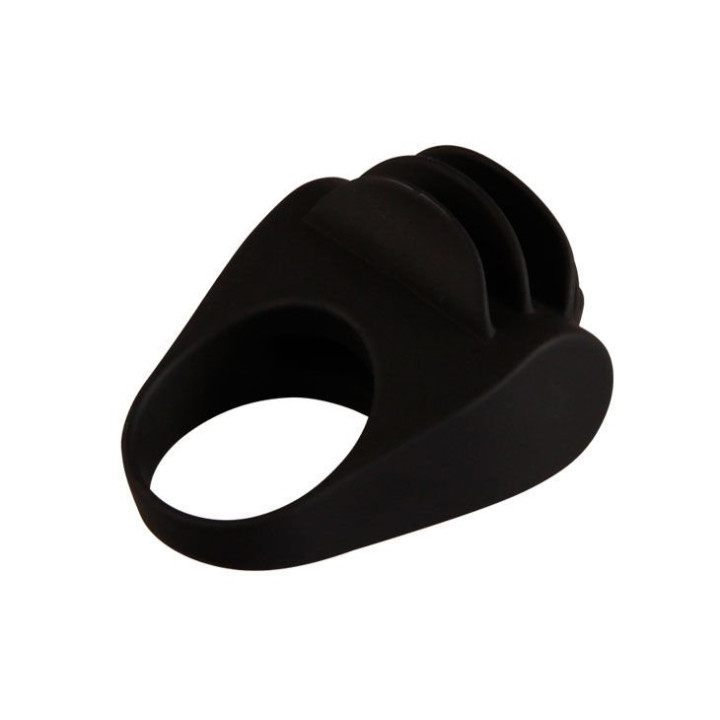 Chester Anneau Pénis Vibrant Silicone Noir